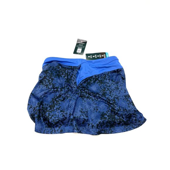 PGA Tour Golf Pickleball Skirt Skort Blue & Black Graphic Print Size X Small NWT - Picture 4 of 5